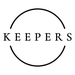 keepers logo black break